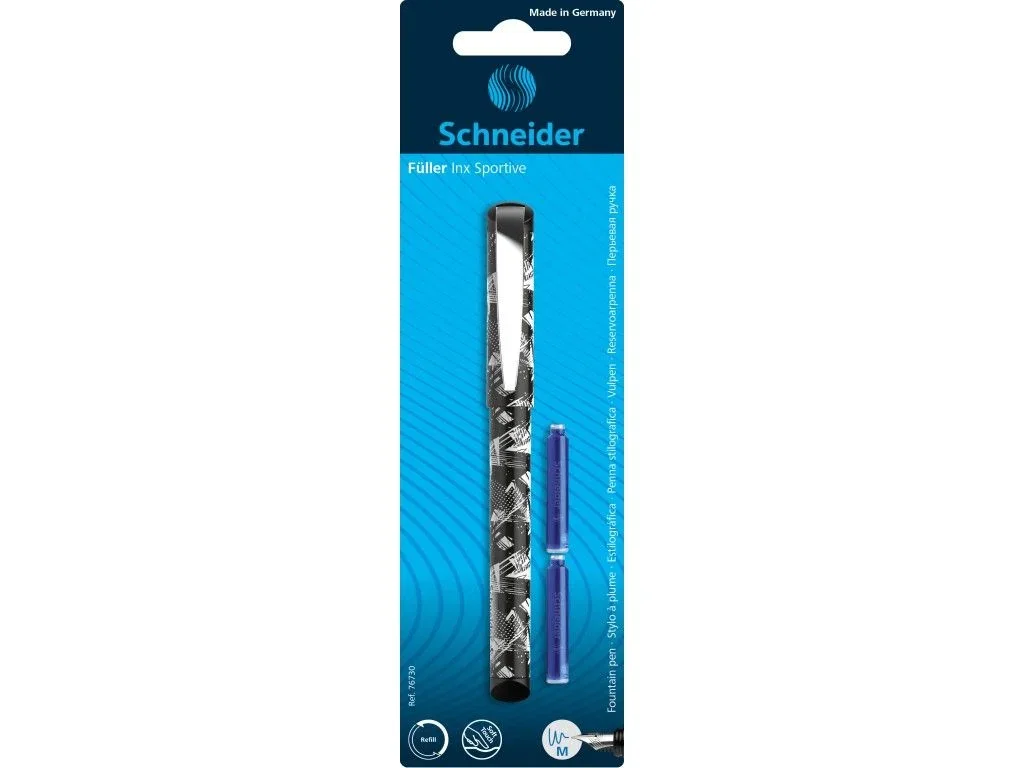 SCR STILOU SCHNEIDER INX SPORTIVE+2REZERVE NEGRU 012597 [2]
