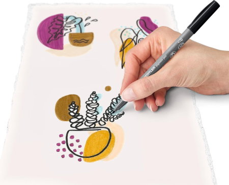 Set Arta Staedtler Line Art x Botanical 10 Piese 61 371-2 [2]