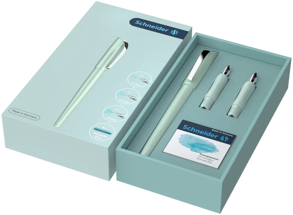 Caligrafie - Set Caligrafie Schneider Callissima Verde Mentă STI164