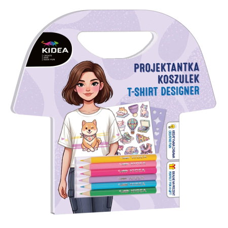 Seturi Creative pentru Copii - Set Creativ Designer De Tricouri Kidea PROKKA
