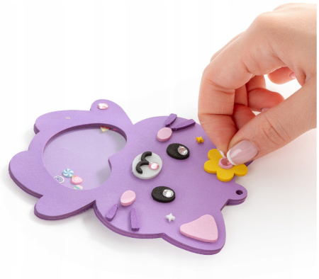 Set Creativ Kidea Happy Kitty Tummy Creează Un Breloc WBKKA [3]