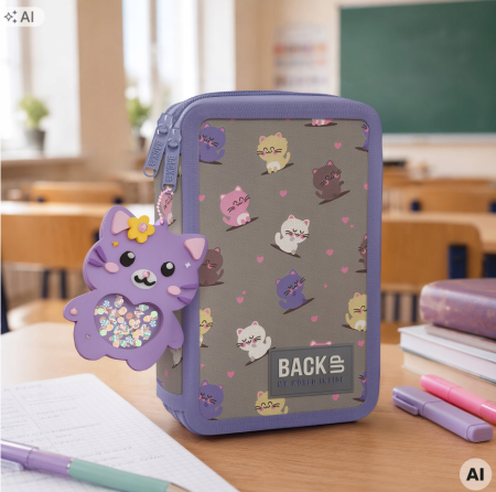 Set Creativ Kidea Happy Kitty Tummy Creează Un Breloc WBKKA [5]