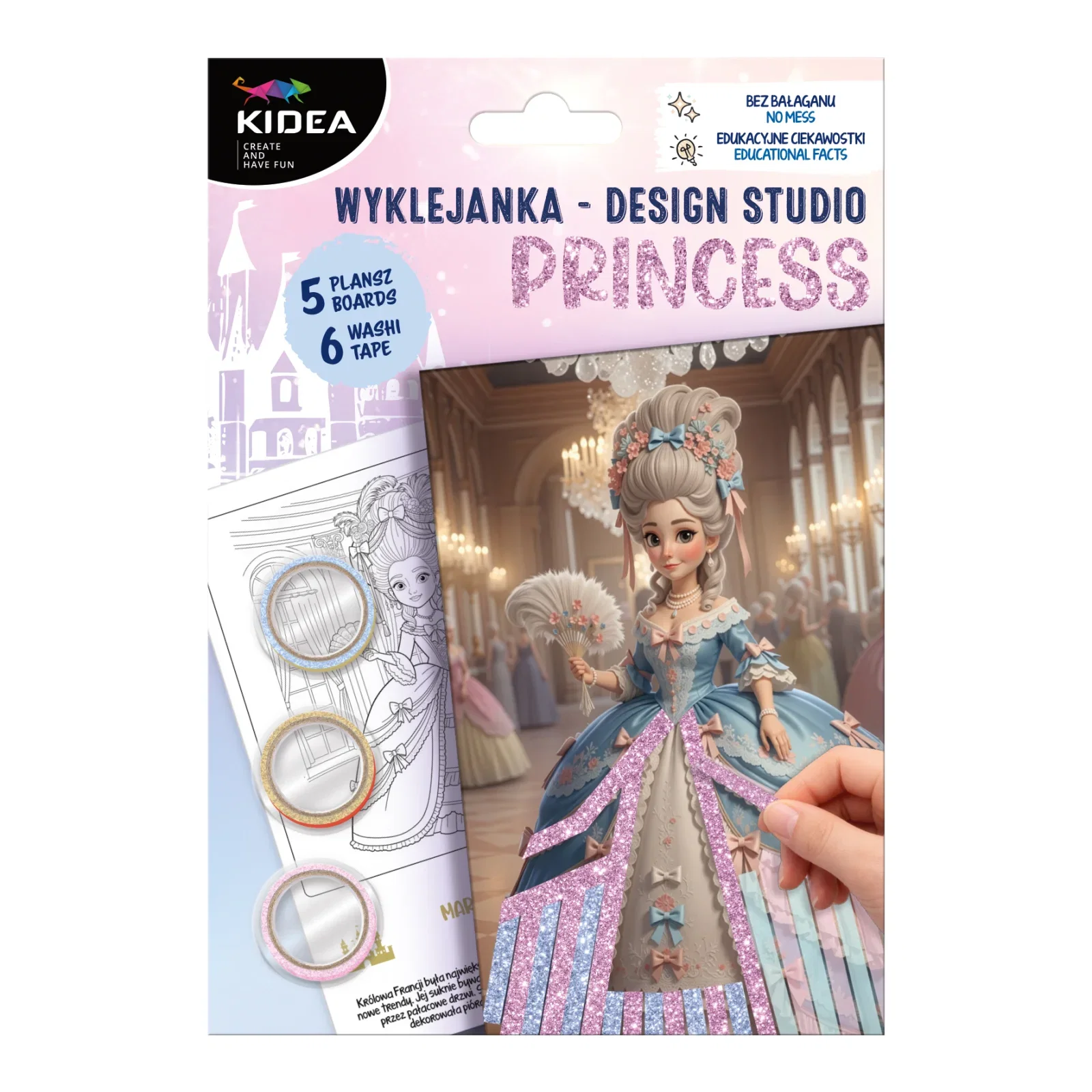 Seturi Creative pentru Copii - Set Creativ Studio Design Princess Kidea STDKKA