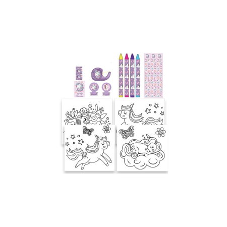 Set de Colorat Must Team Girl 12 Piese - 17.5x18.5cm [1]