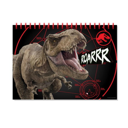 SET DE COLORAT 31 PIESE 54x47CM JURASSIC 570933 [3]