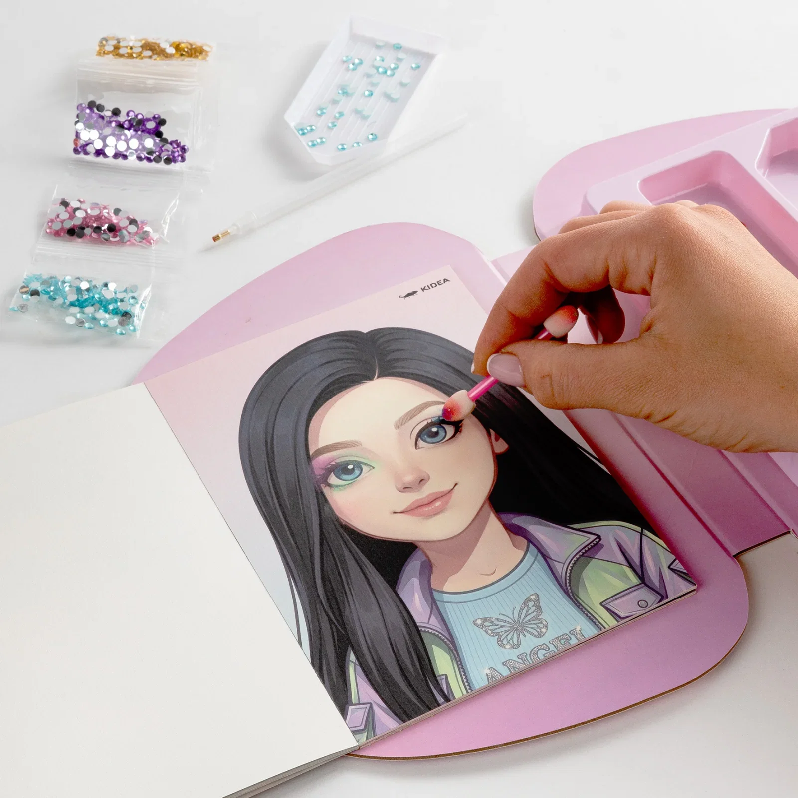 Set Machiaj Copii Cu Stickere Kidea KUSBKA [1]