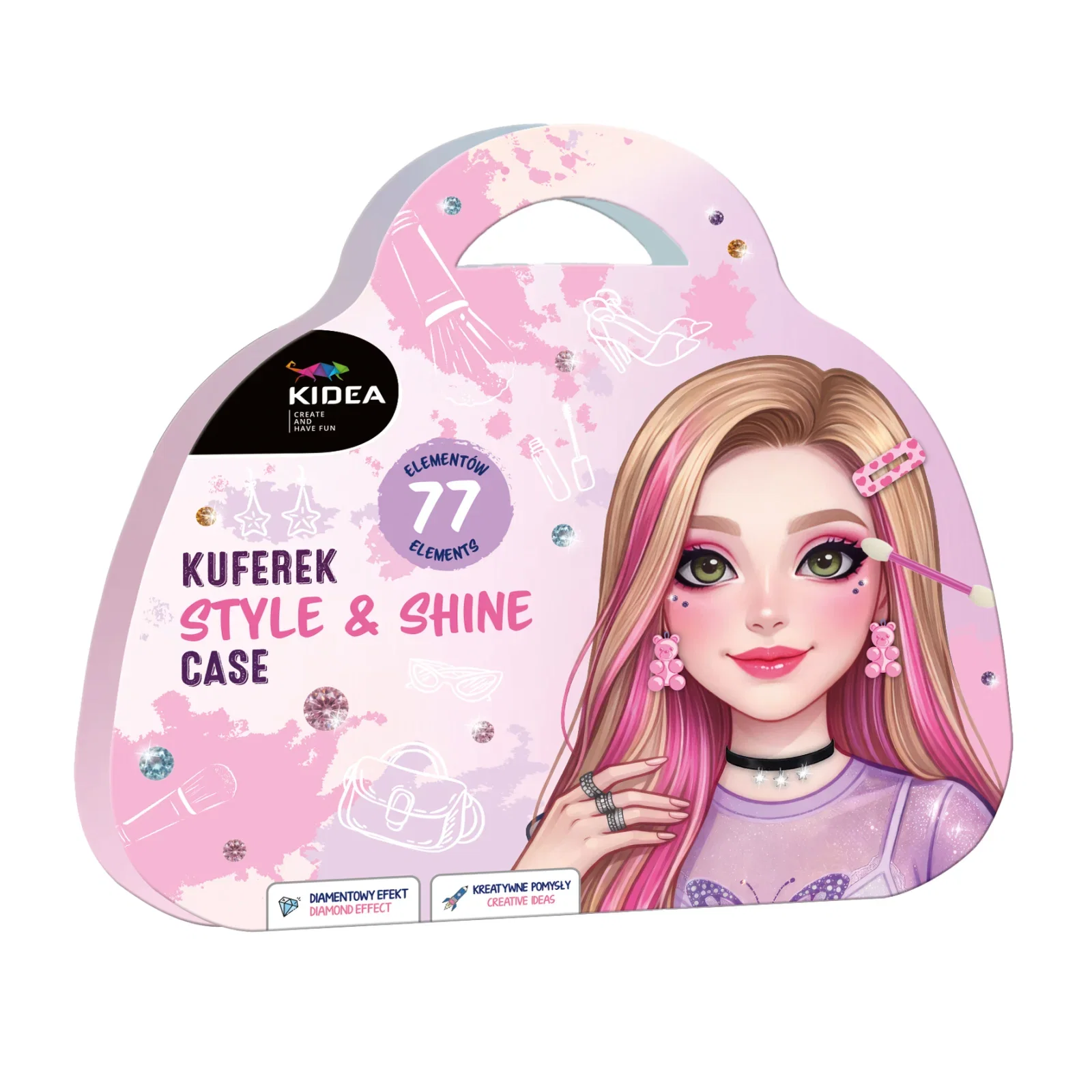 ARTICOLE COPII - Set Machiaj Copii Cu Stickere Kidea KUSBKA