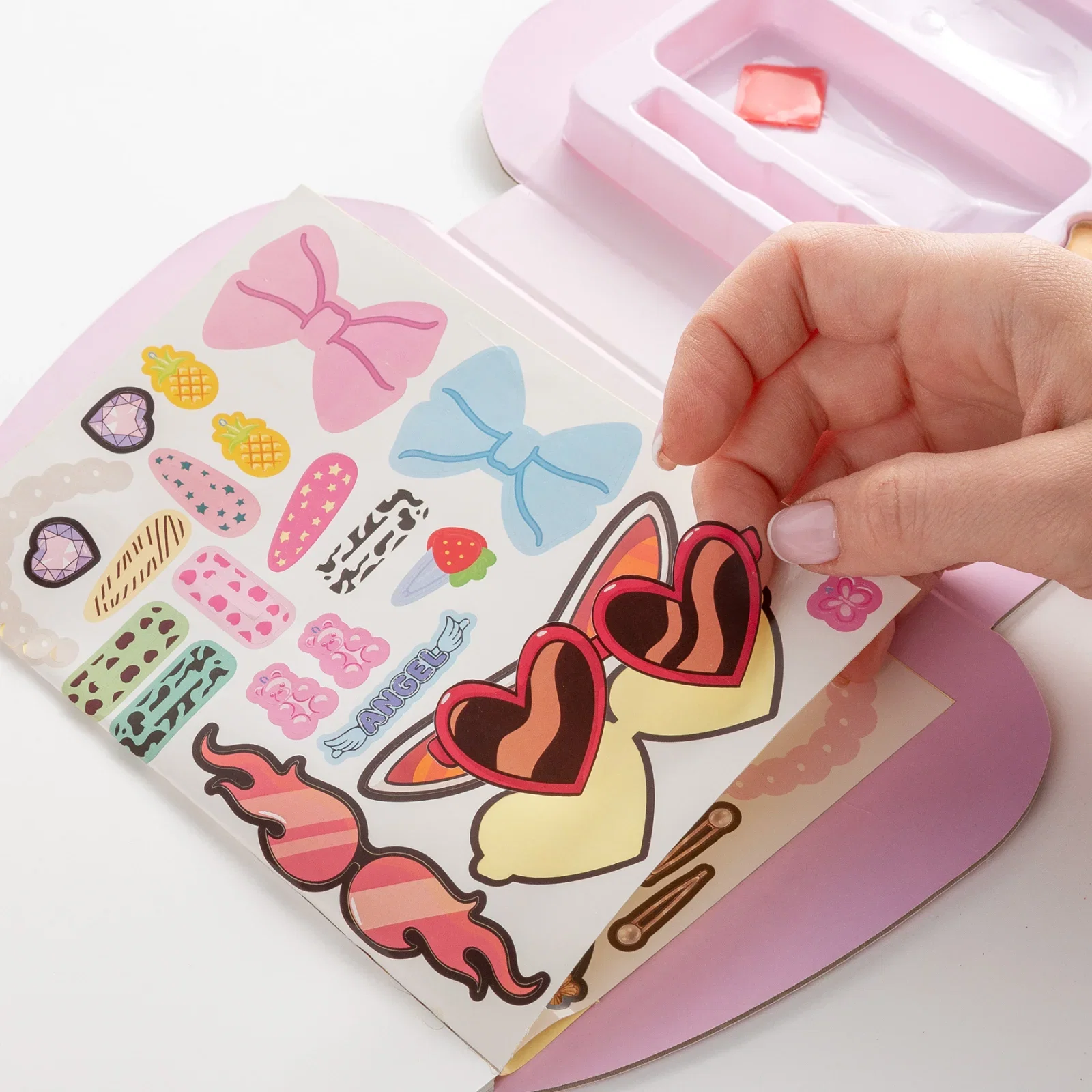 Set Machiaj Copii Cu Stickere Kidea KUSBKA [2]