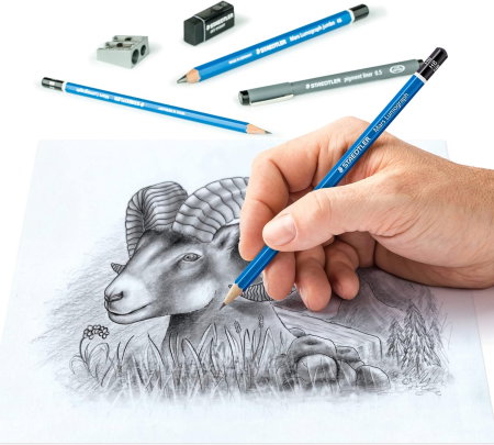 Set Pentru Desen si Schite Staedtler 12 Piese 61 100 [2]