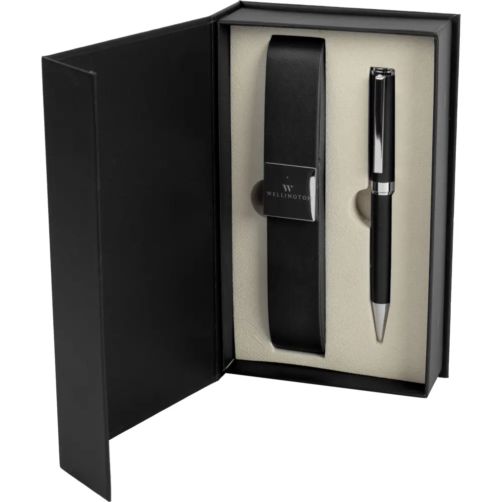 ARTICOLE DE BIROU - Set Pix + Etui Wellington Hastur Negru 1955002