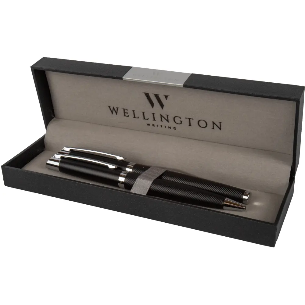 ARTICOLE DE BIROU - Set Pix + Roller Wellington Liberty Negru 1953802
