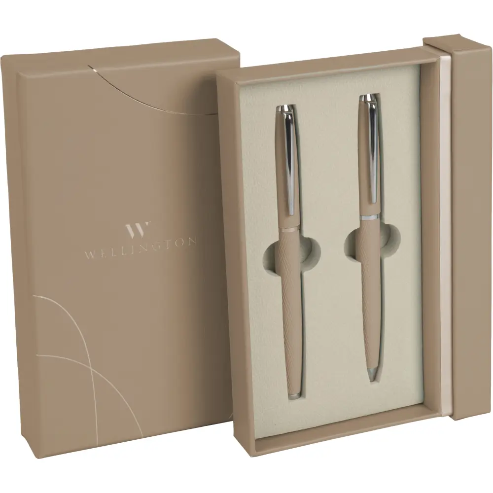 ARTICOLE DE BIROU - Set Pix + Roller Wellington Notus Champagne 1954911