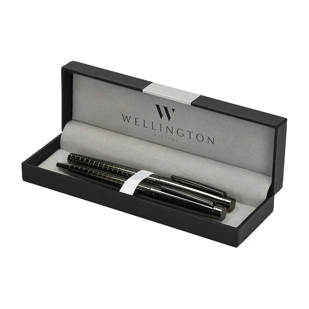 ARTICOLE DE BIROU - Set Roller + Stilou Wellington York Antracit 1951914