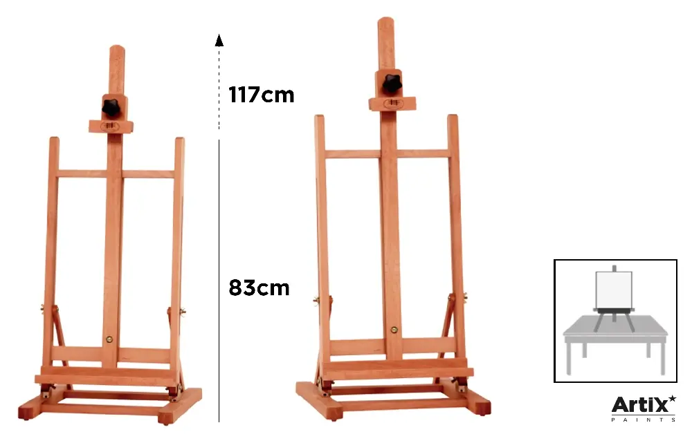 Sevalete pictura - SEVALET DE MASA  LEMN IPB 34*37*83CM PP724