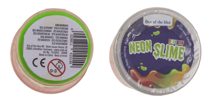 Slime 65g Curcubeu Neon - Jucărie Creativă pentru Copii [6]
