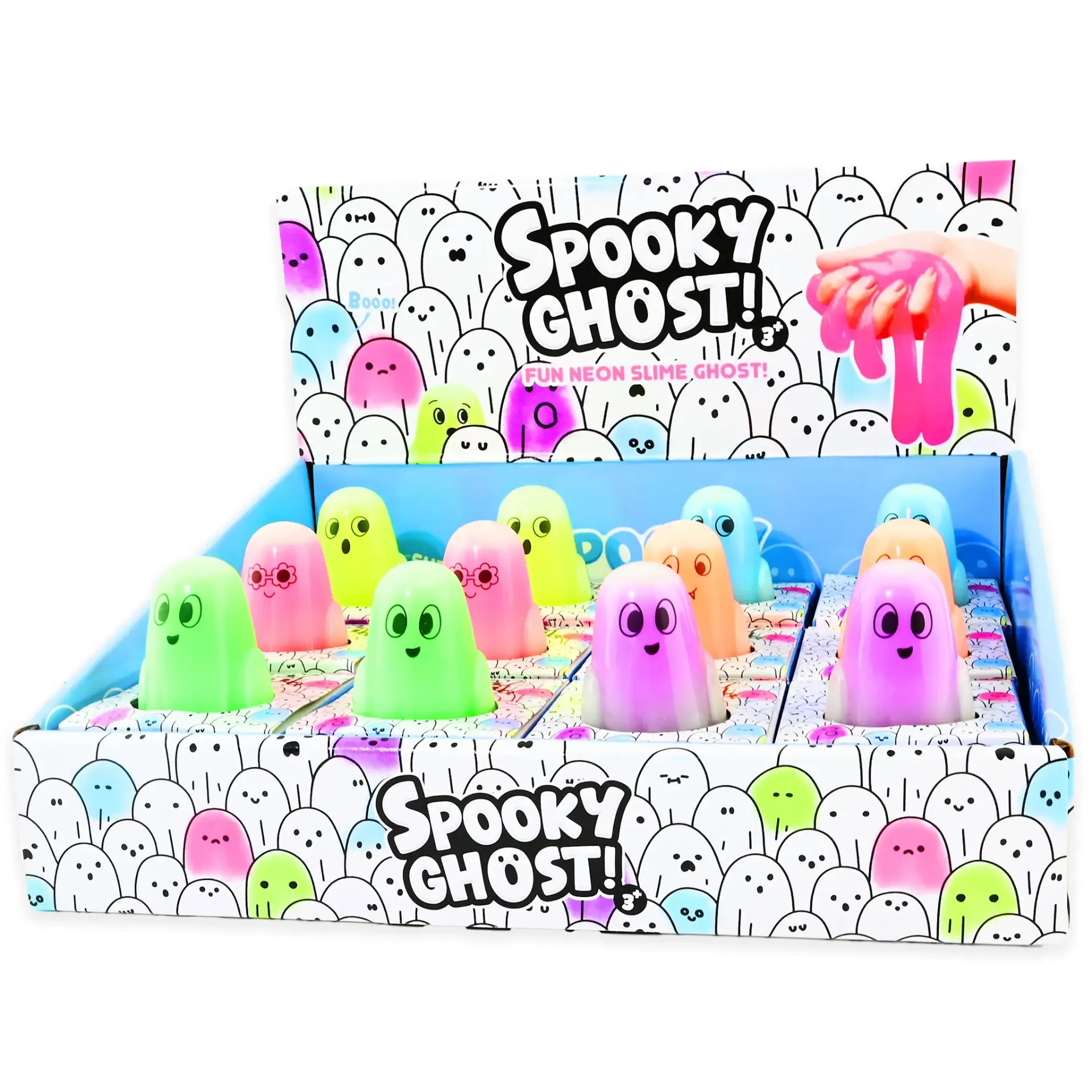 Slime Fantomă 7.5cm Super Elastic - Asortat Neon Non-Toxic [1]