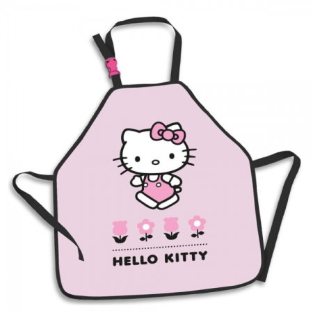 Pahare, palete si sorturi pictura copii - Șorț Pictură Hello Kitty Pink St. Majewski 699078