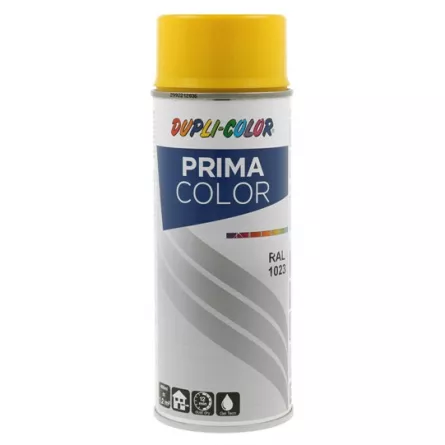 Culori Acrilice Spray - Spray Dupli-Color Prima RAL 1023 Galben Trafic 400ml