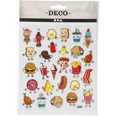 STICKER DECOR FAST FOOD 29079 [0]