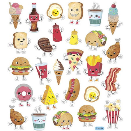 STICKER DECOR FAST FOOD 29079 [2]