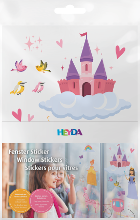 Sticker Decor Fereastra Printese 3 Coli Heyda [1]