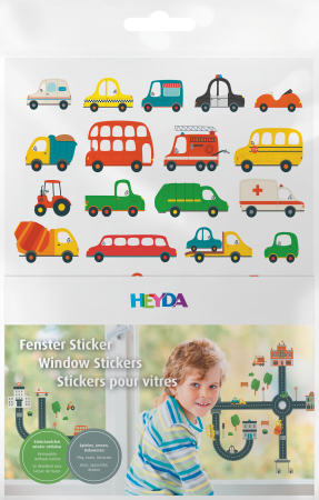 Sticker Decor Fereastra Strazi Vehicule 3 Coli Heyda [1]