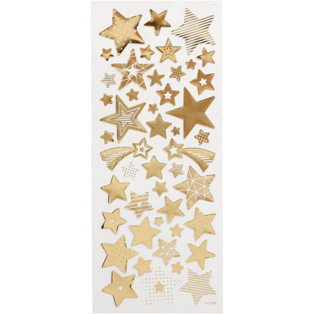 STICKER DECOR GOLD STARS 52BUC 29152 [1]