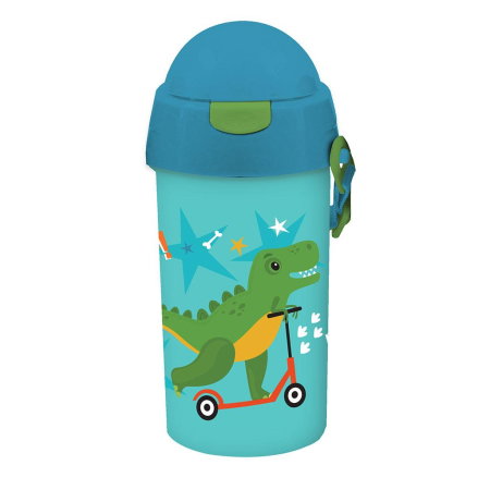 Sticlă Apă PP Must Team Boy 500ml Cu Pai 7.3x19.5cm 000587460 [2]