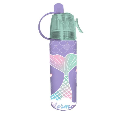 RECHIZITE SCOLARE IPB - Sticlă Termică Pentru Apă Cu Dozator Must Team 600ml 7x24cm Sirena 000587489