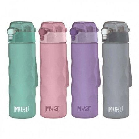 Sticle, caserole, pusculite, suporturi copii - Sticlă Pentru Apă Must Team 700ml 7x24cm 000587493