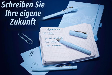 Stilou Faber-Castell Grip 2010 F Bleu Sky FC140849 [3]