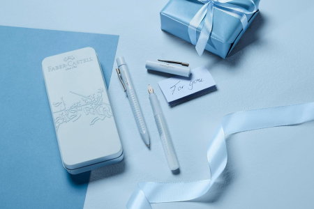 Stilou Faber-Castell Grip 2010 F Bleu Sky FC140849 [5]
