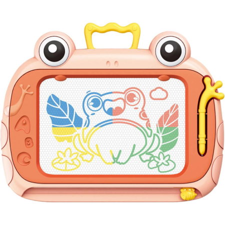 RECHIZITE SCOLARE IPB - Tabliță Magnetică Luna Toys Portocalie 27.5cm