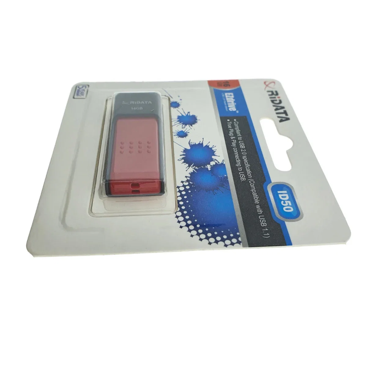 Stick USB 2.0 RiDATA 16GB HD50 Roșu Retractabil [3]