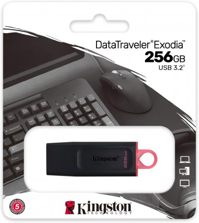 TEC FLASH USB 3.2 KINGSTON DATA TRAVEL EXODIA 256 GB DXT-256GB [2]