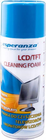 ACCESORII IT - TEC SPUMA CURATARE LCD/TFT ESPERANZA ES119 400ML