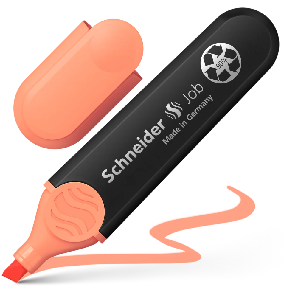 INSTRUMENTE DE SCRIS - Textmarker Schneider Job Pastel Piersică TMK046