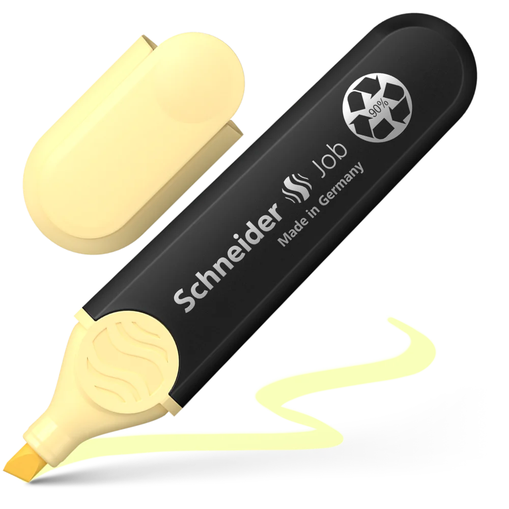 Textlinere - Textmarker Schneider Job Pastel Vanilie TMK046