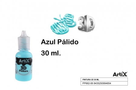 RECHIZITE SCOLARE IPB - VOPSEA ACRILICA 3D IPB 30ML TURQUOISE PP662-06