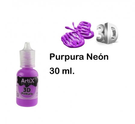 RECHIZITE SCOLARE IPB - VOPSEA ACRILICA 3D IPB 30ML VIOLET PP662-11
