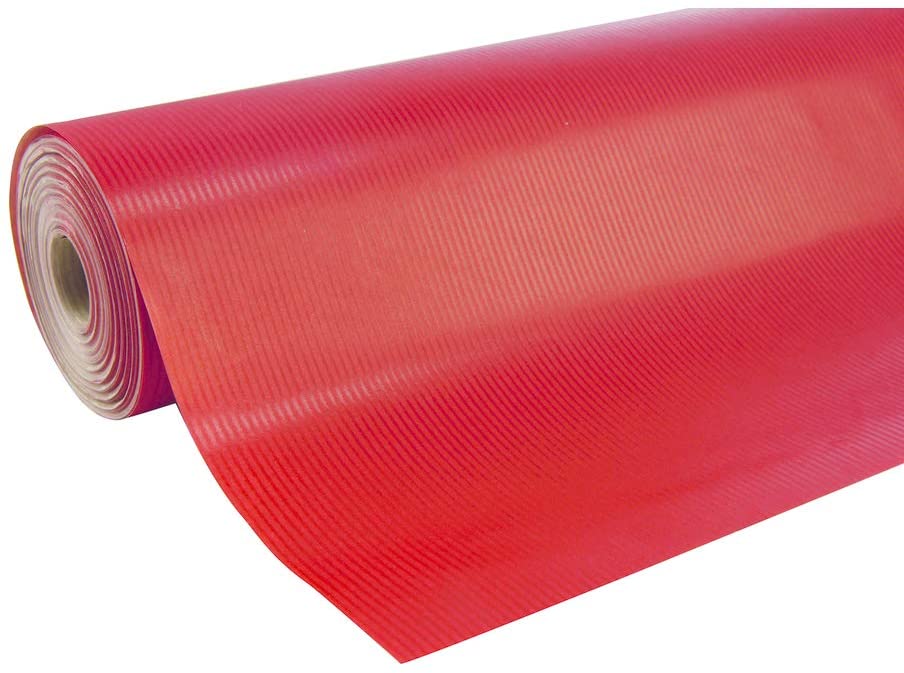 CF Hartie Impachetat Rola 0.7x50m Rosu Kraft 60g/m2 Clairefontaine 507506C