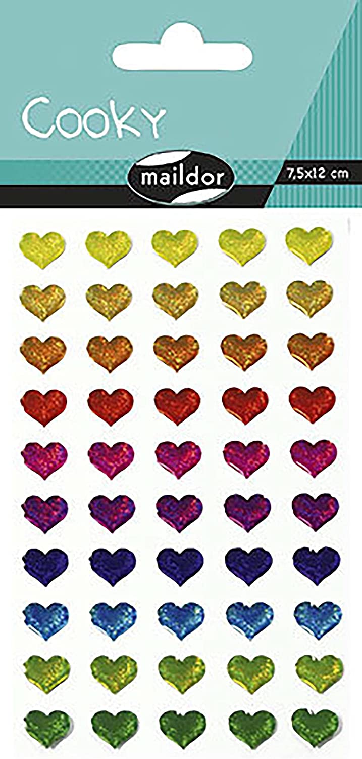 CF STICKER 3D COOKY 7.5*12CM MAILDOR INIMI MULTICOLORE 560380C