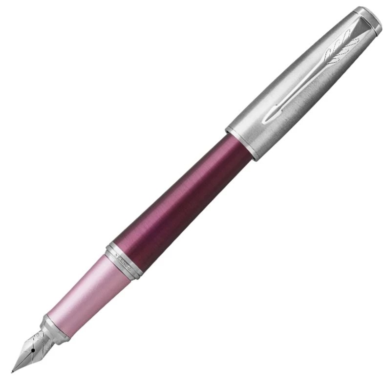 Parker Stilou Urban Premium Fountain Pen Purple Chrome