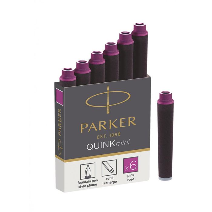 PATROANE CERNEALA PARKER 6/SET MINI ROZ 160243