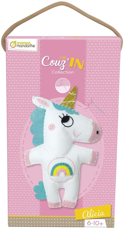 CF KIT CREATIV BRODERIE UNICORNUL ALICIA LITTLE COUZ'IN COLLECTION KC066C