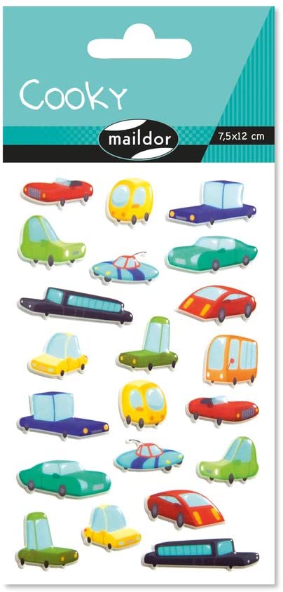 CF STICKER 3D COOKY 7.5*12CM MAILDOR MASINI CY114C