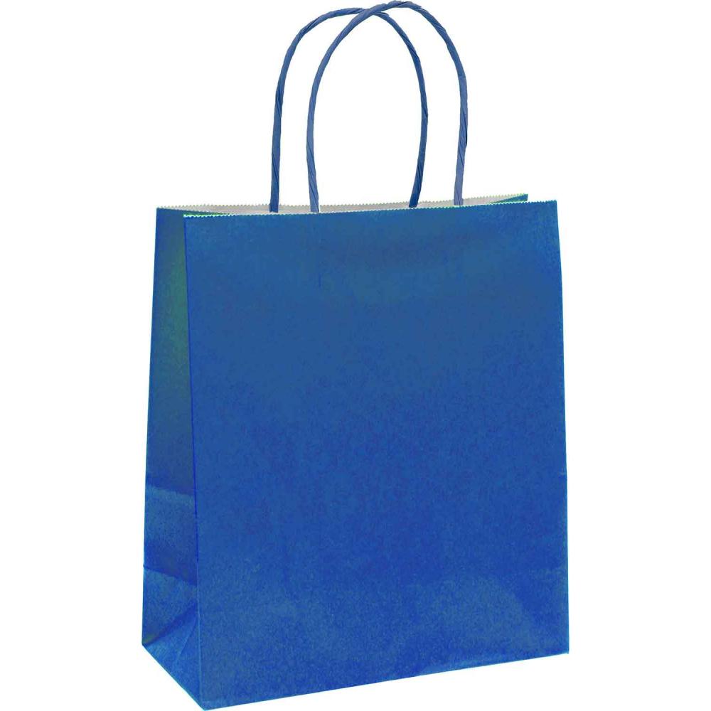 EU SACOSA CADOU ECO 35*26*10CM ALBASTRA 77576