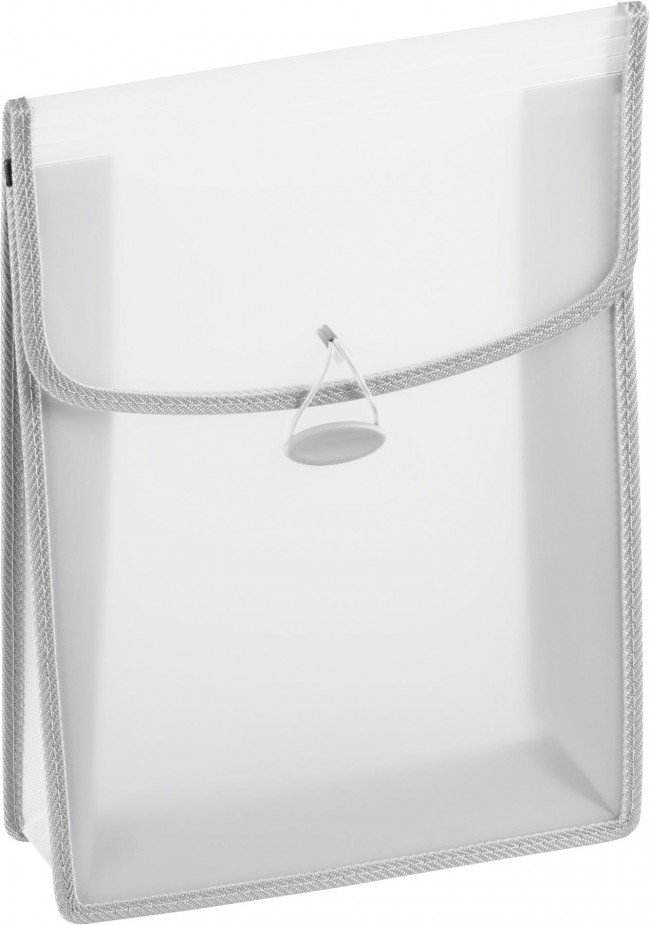 BR MAPA PLASTIC CU BURDUF A4 PP ALB 4163400