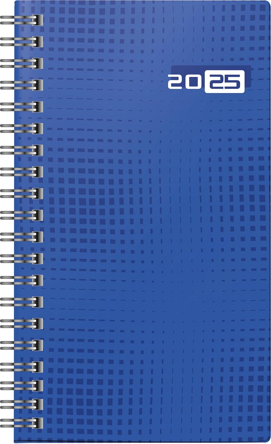 BR AGENDA DATATA SAPTAMANAL RIDOIDE 9*15CM 2025 SPIRA ALBASTRU 16907025