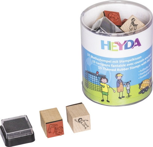 KP SET STAMPILE HEYDA FOTBAL & SANTIER 4888489